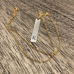 MMJ Monogram Necklace